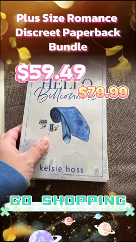 Plus Size Romance Discreet Paperback Bundle #tiktok #tiktokshopbacktoschool 