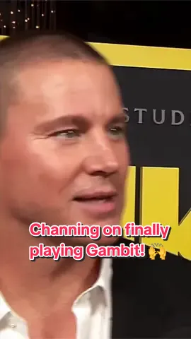 Channing Tatum talks finally playing Gambit in #DeadpoolAndWolverine and praises Ryan Reynolds for believing in him! ☺️🙌 #channingtatum #gambit #marvel #marvelstudios #marveltok #xmen #ryanreynolds #deadpool