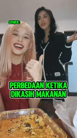 PERBEDAAN CEWEK & COWOK KETIKA DIKASIH MAKANAN😂 #jkt48 #jkt48newera #fenijkt48 #gitajkt48 #jkt48tv #memberjkt48 