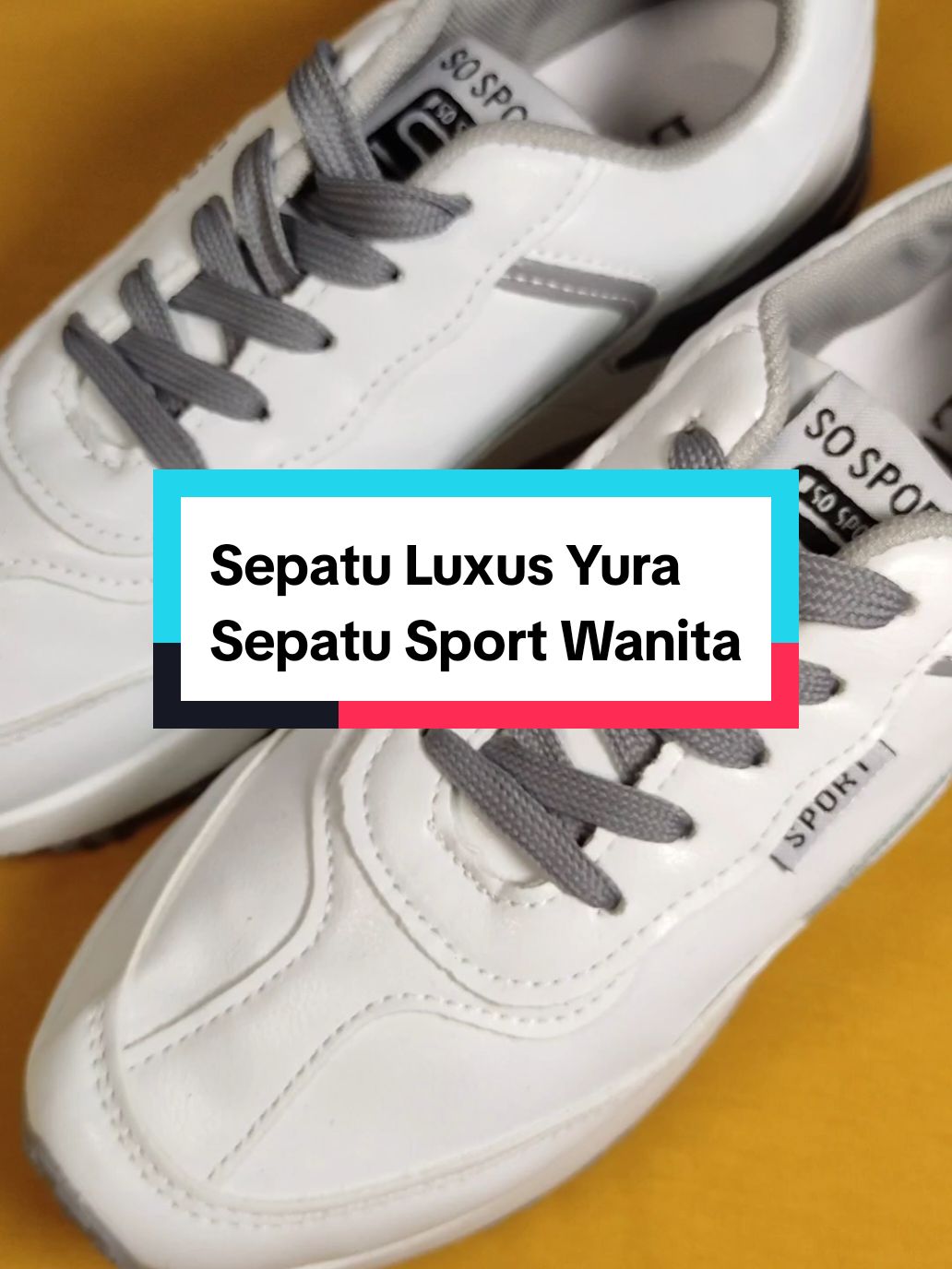 sepatu luxus yura, sepatu sneakers casual sport, sepatu sport wanita, berbahan kulit sintetis. #sepatusneakers #sepatuwanita #sepatumurah 