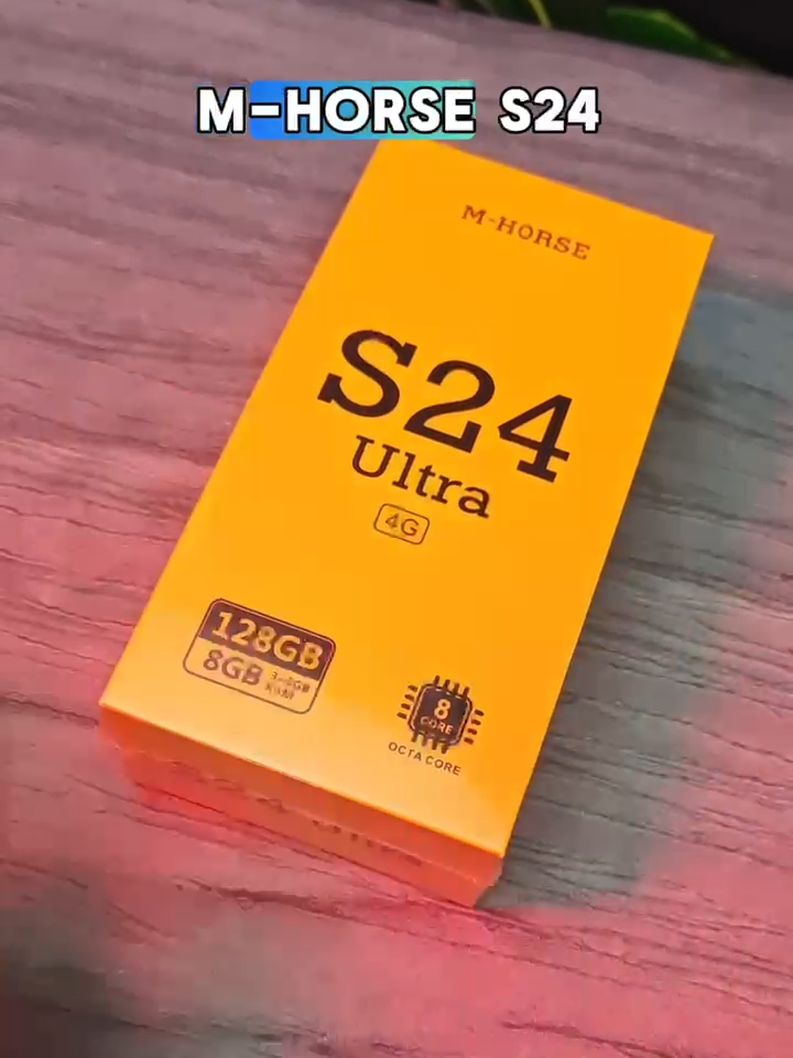 📱 M-HORSE S24 Ultra, Smartphone bajet dengan aksesori tahan lasak! Skrin besar 6.6