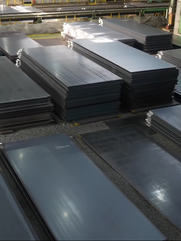 The Process of Making Steel Plates #process #processvideo #making #manufacturing #production #massproduction #factory #factorywork #viral #foryou #foryoupage #trending