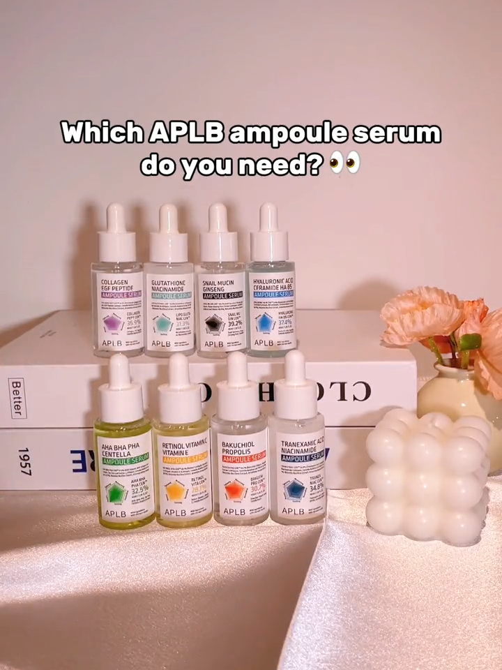 🔖Tag yourself: APLB ampoule serum edition! Which booster's joining your daily routine? #stylevana #stylevana_sv #SVBeautifulSelf #aplb #serums #serumviral #ampoule