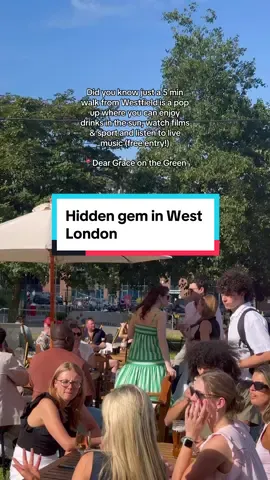A hidden gem in West London #outdoorcinema #londonhotspots #westlondon #londonlife #londonpopup 
