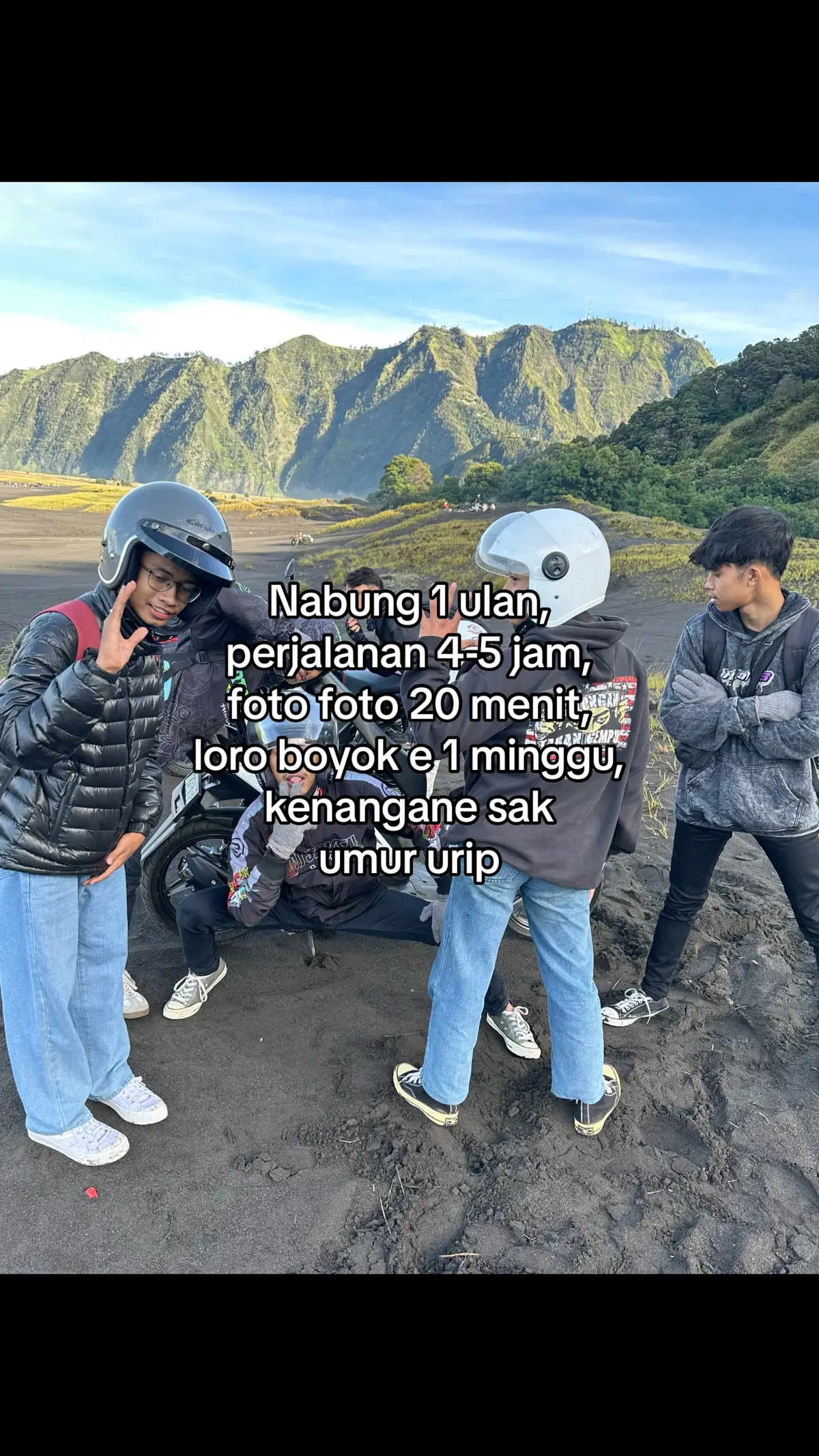 Inpo nyerang hawa dingin😋