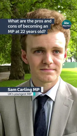 What are the pros and cons of becoming a Member of Parliament at 22? #politics @UKLabour @itvnews 