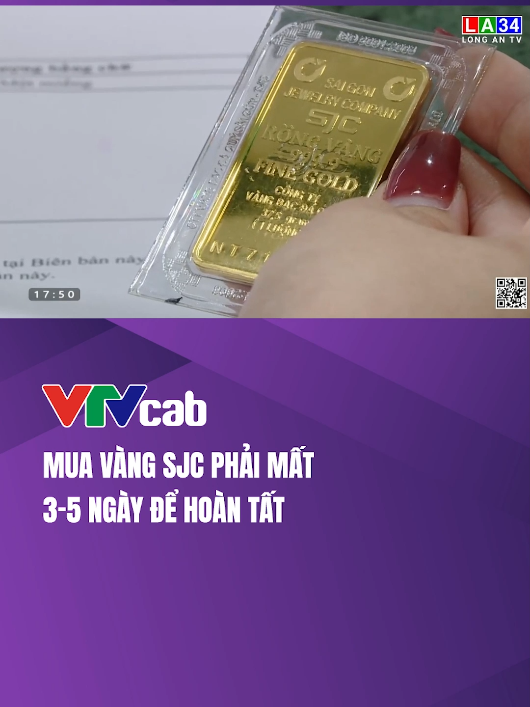 Từ ngày 8/8, Vietcombank và VietinBank sẽ giao vàng miếng cho khách hàng sau 2 ngày làm việc kể từ ngày khách hàng đăng ký mua vàng miếng và thanh toán thành công. #vtvcab #vtvcabtaichinh #master2023bytiktok #vang #tiktok