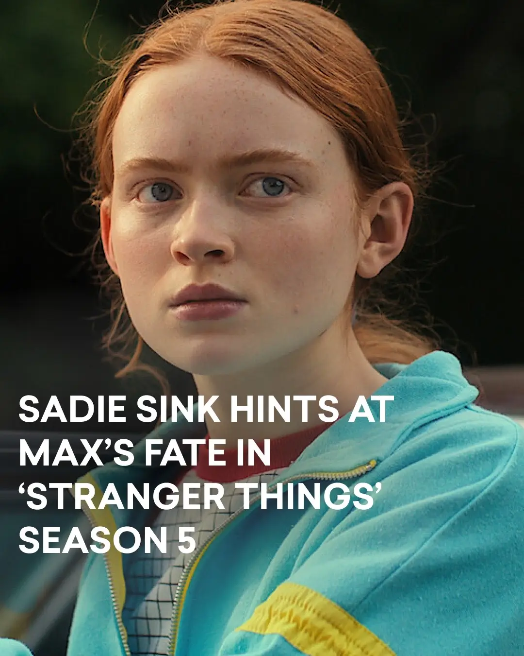 The ending of ‘Stranger Things’ Season 4 left us freaking out over Max Mayfield (Sadie Sink) who was left blind, broken and comatose after narrowly escaping Vecna 😱 But Sadie Sink has hinted that Max might not stay that way. In a recent interview with Variety, Sink was asked if Max would come out of her coma in the show’s final season and she responded with, “They love having me run, that’s all I’ll say.” Now, whether this means Max will wake up and rejoin her friends or be having her own adventure in her own dreamscape, we’re not sure. But we are so hyped to see her and the rest of the ‘Stranger Things’ gang when the final season drops 🎬 #strangerthings #sadiesink #maxmayfield #strangerthings5 #netflix #strangerthingsseason5 