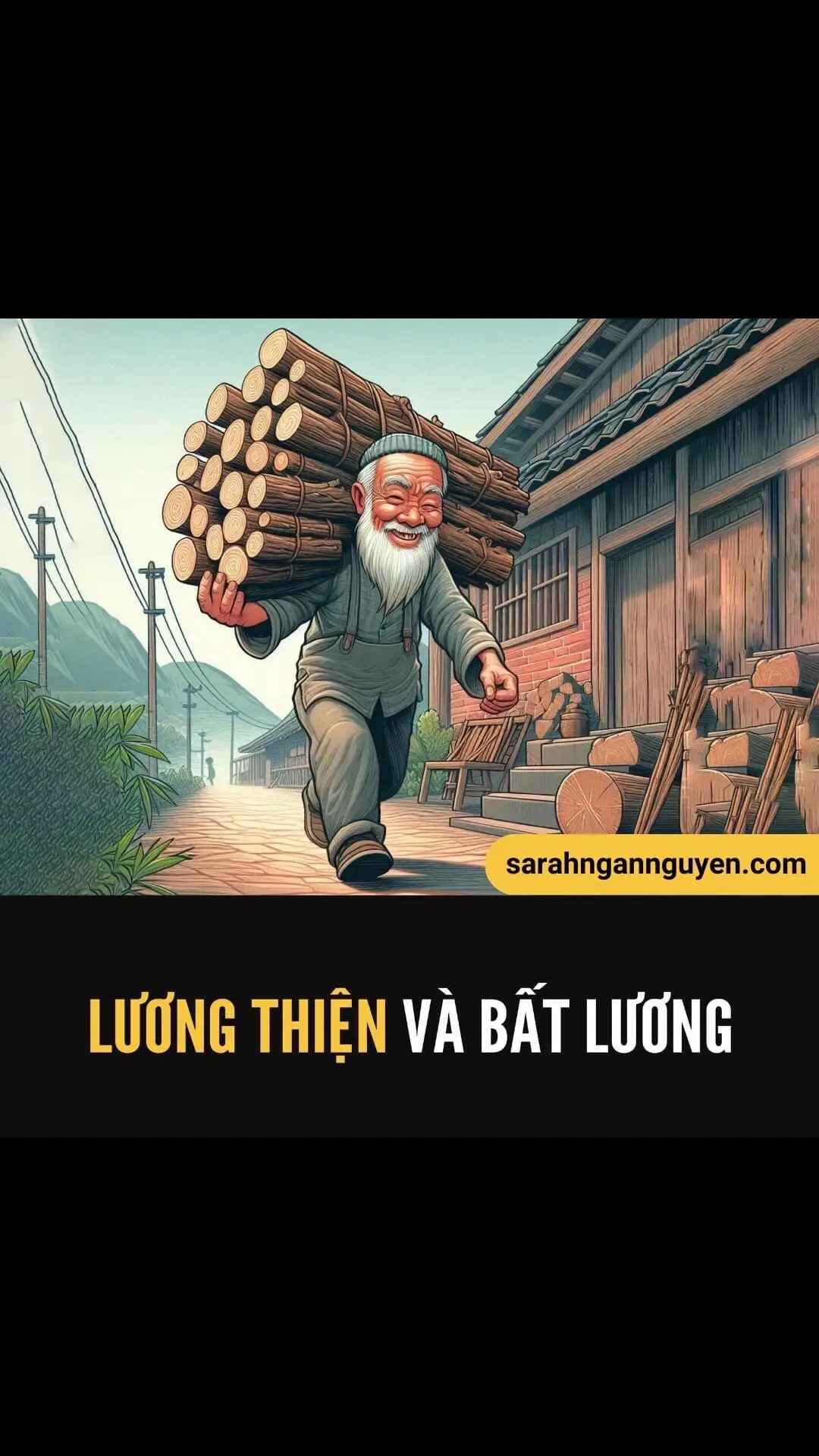 Lương thiện và bất lương. Một vị sư lên rừng đốn củi, trên đường về gặp một cậu bé đang chạy chơi đùa, hái hoa bắt bướm. Vị sư đến gần hỏi: Trên tay con cầm gì thế? Thằng bé láu cá: Đố sư biết đó, nhưng nói sai sư phải mất cho con bó củi nghe ? - Một con bướm đã chết đúng không? - Haha sai rồi, con bướm còn sống nhé sư? Nói rồi cậu tung con bướm bay lên trời. - Vị sư cười nói: Củi của con đây, cầm về đi! Thằng bé hí hửng đem bó củi về khoe cha, ông tái mặt bước đến nhéo tai thằng con: Đem bó củi lên chùa trả rồi xin lỗi người ta ngay. Thằng bé vừa đi vừa la: Nhưng con thắng mà!?! Đến chùa 2 cha con chắp tay xin lỗi, vị sư chỉ nhẹ mỉm cười gật đầu. Trên đường về cậu bé vẫn hậm hực. Người cha nhẹ nhàng nói: Nếu sư nói con bướm còn sống con cũng bóp cho nó chết đúng không? Từ đầu ngài đã định đem bó củi để đổi lấy một mạng sống rồi đó. Thằng bé lặng lẽ cúi đầu. Bài học: Sự ngạo mạn và hiếu thắng luôn lấy đi bao lý trí của mỗi chúng ta. Đừng thấy ai lùi mà vội bảo họ thua. Lương thiện khó hơn thông minh. Bởi vì thông minh là thiên phú, còn lương thiện là một sự lựa chọn! - sưu tầm  #xuhuong24ho #xuhuongmoi #adidaphat #phatdaovothuong #tuduong 