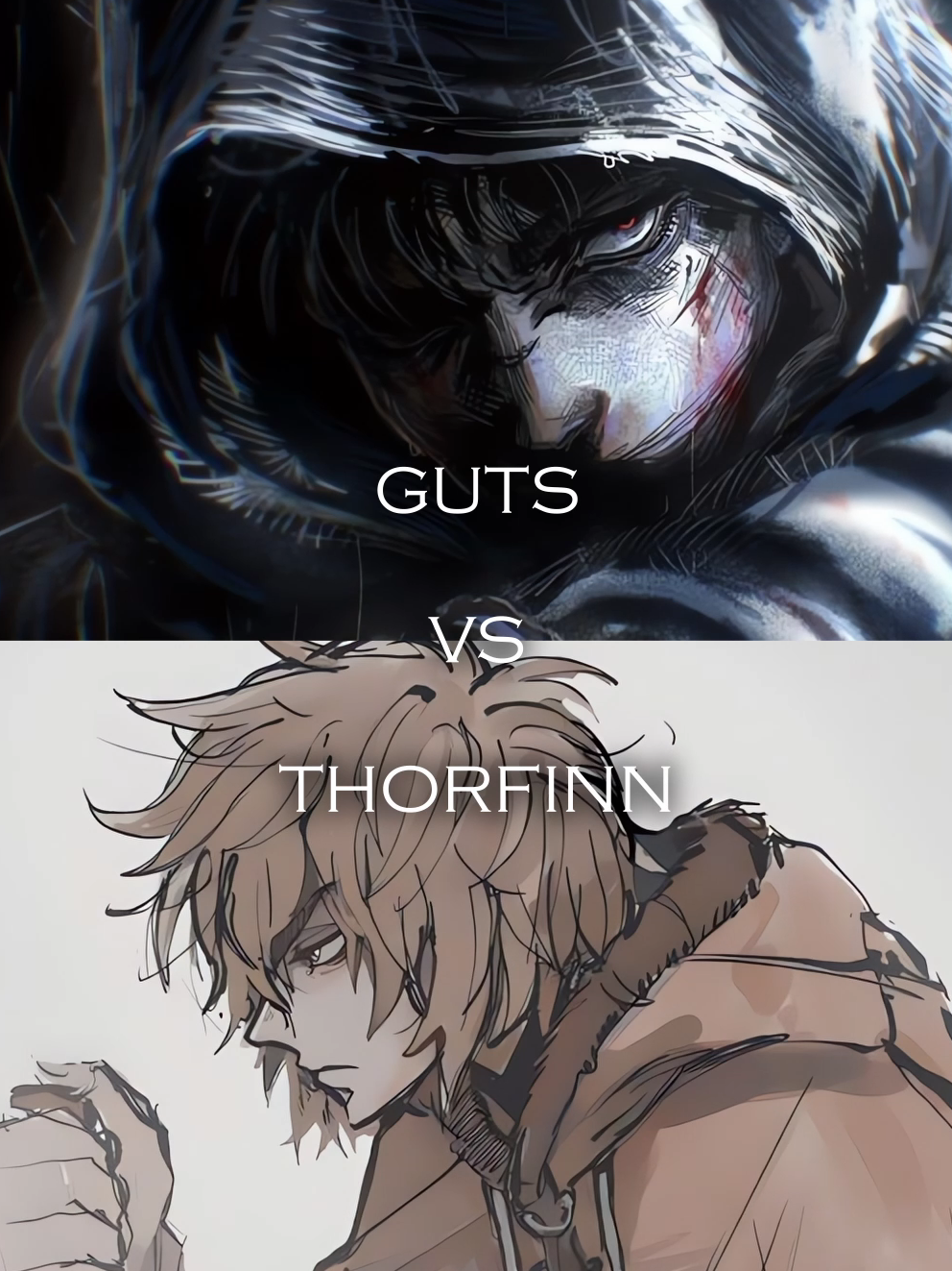 Guts downplay needs to stop | Guts vs Thorfinn comparison in writing #guts #thorfinn #berserk