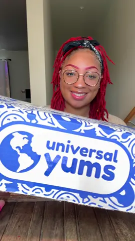 Trying Snacks from Africa in this @Universal Yums snack box! The pistachio popcorn was delicious 😮‍💨 if you like trying new things you would love this! #universalyums #asmr #mukbang #snacks 
