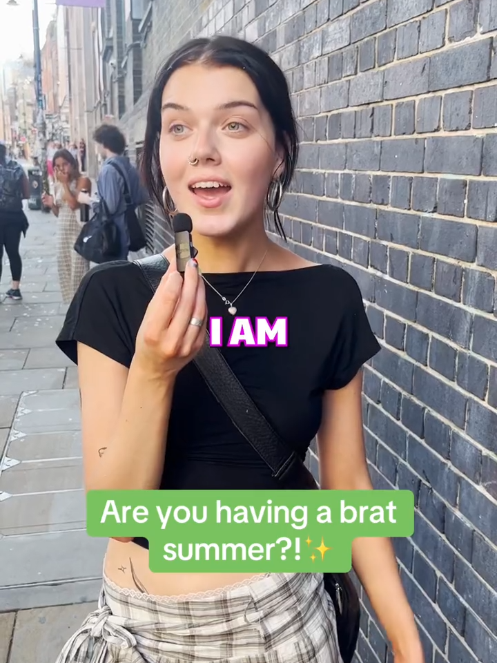 brat is a state of mind 💚 #charlixcxedit #bratsummer #voxpop #summervibes