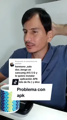 Respuesta a @pezimar  Por esto tal vez no sirva la apk #apk #apps #aplicaciones #android #androidtips 