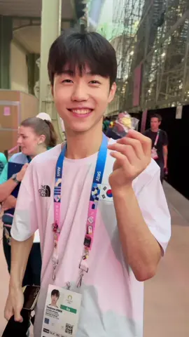 ไปกันต่อ พินเกาหลีน่ารัก ~ ☺️🥳🇰🇷 #น้องเทนนิส #โอลิมปิก2024 #แลกพิน 
