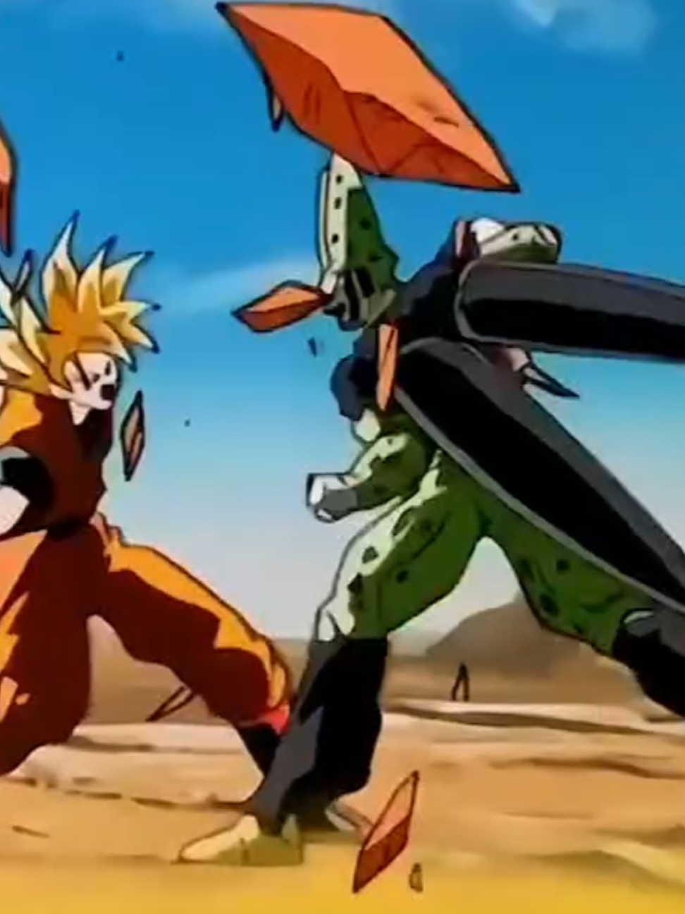 Pelea epica de Goku Vs Cell  #viral #viralvideo #viraltiktok #anime #animeedit #animetiktok #tik #tiktok #edit #video #videoviral #dragonball #dragonballz #dragonballwallpaper #wallpaper #fondodepantalla #guerra #pelea #peleasepicasdelanime #fuerza 