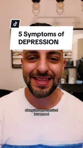 There are several symptoms of depression, aside form low mood: 1. Fatigue: Persistent exhaustion is common in depression. Unlike regular tiredness, this fatigue doesn't improve with rest and can make simple tasks feel overwhelming, leading to a lack of energy and motivation. 2. Reduced Interest: Known as anhedonia, this symptom involves a diminished interest or pleasure in activities once enjoyed. It can affect hobbies, social interactions, and even everyday routines, contributing to feelings of disconnection and apathy. 3. Inappropriate Guilt: Individuals with depression often experience excessive guilt or feelings of worthlessness. This guilt is disproportionate to the situation, and the person might blame themselves for events beyond their control, leading to self-criticism and lowered self-esteem. 4. Trouble Concentrating: Depression can impair cognitive functions, making it difficult to focus, make decisions, or remember things. This mental fog can hinder daily activities, work, and social interactions, further exacerbating feelings of inadequacy. 5. Not Wanting to Live: In severe cases, depression can lead to thoughts of not wanting to live. This isn't just a desire to end life but a reflection of intense pain and hopelessness, where living feels unbearable. Immediate professional help is crucial if someone experiences these thoughts. #depressionanxiety #lowmood #MentalHealth #psychiatry #psychiatrist 