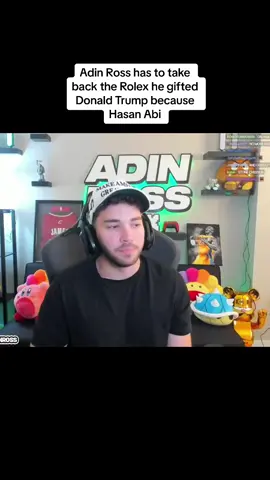 Adin Ross has to take back the Rolex he gifted Donald Trump because Hasan Abi accused him of doing an election crime. 👀😳 #adinross #adinrossclips #HasanAbi #Hasan #DonaldTrump #Trump #fyp #viral #foryou #trending #rolex #president 