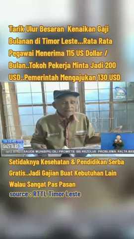Besaran Gaji Bulanan Pekerja Rata Rata di Timor Leste#timorleste🇹🇱 #gaji #wages #umr #fyp #asia 