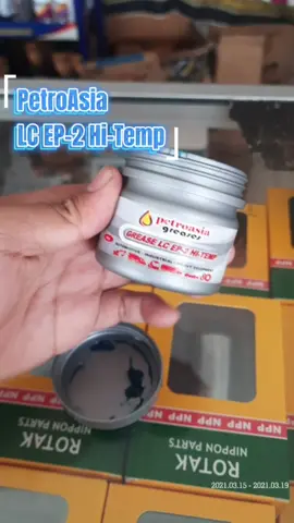 Stempet / Grease Lithium Complex Extrem Pressure dan Hi-Temperature dari PetroAsia • Kuat terhadap gesekan extrem • Tahan terhadap panas berlebih • Tidak bahaya terhadap kulit • Ramah lingkungan