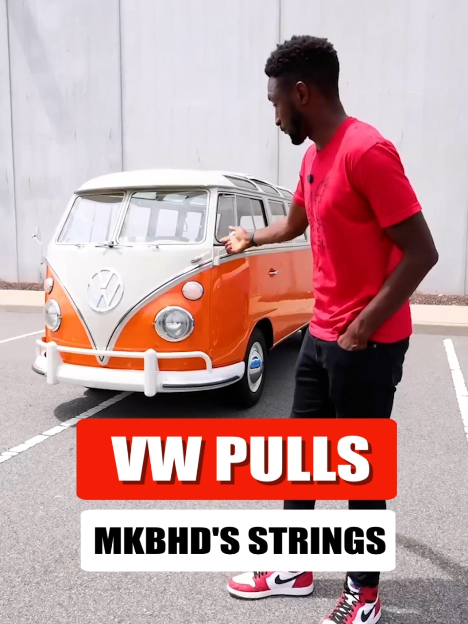 VW sets up MKBHD to lure you away from ID.Buzz shortcomings  #vw #vwidbuzz #mkbhd #idbuzz 