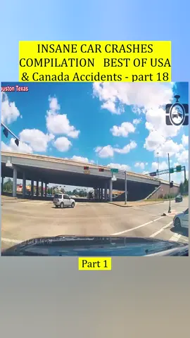 INSANE CAR CRASHES COMPILATION   BEST OF USA & Canada Accidents - part 18 - Part 1#dashcam