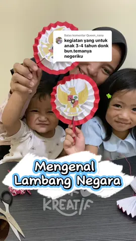 Membalas @Queen_nana  Mengenal Lambang Negara || Ide kegiatan memperingati hari kemerdekaan (17 Agustus) #idebermainanak #17agustus #harikemerdekaan #paud #tamankanakkanak #kelompokbermain #kindergarten 
