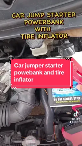 Car jumper starter powebank and tire inflator #carjumpstarter #jumpstarter #tireinflator 