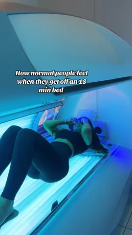 That feeling after a well needed sunbed 😫❤️‍🔥#tanningsalon #foryoupage #tinglecream #viralvideo #sunbedfacts #fyp 