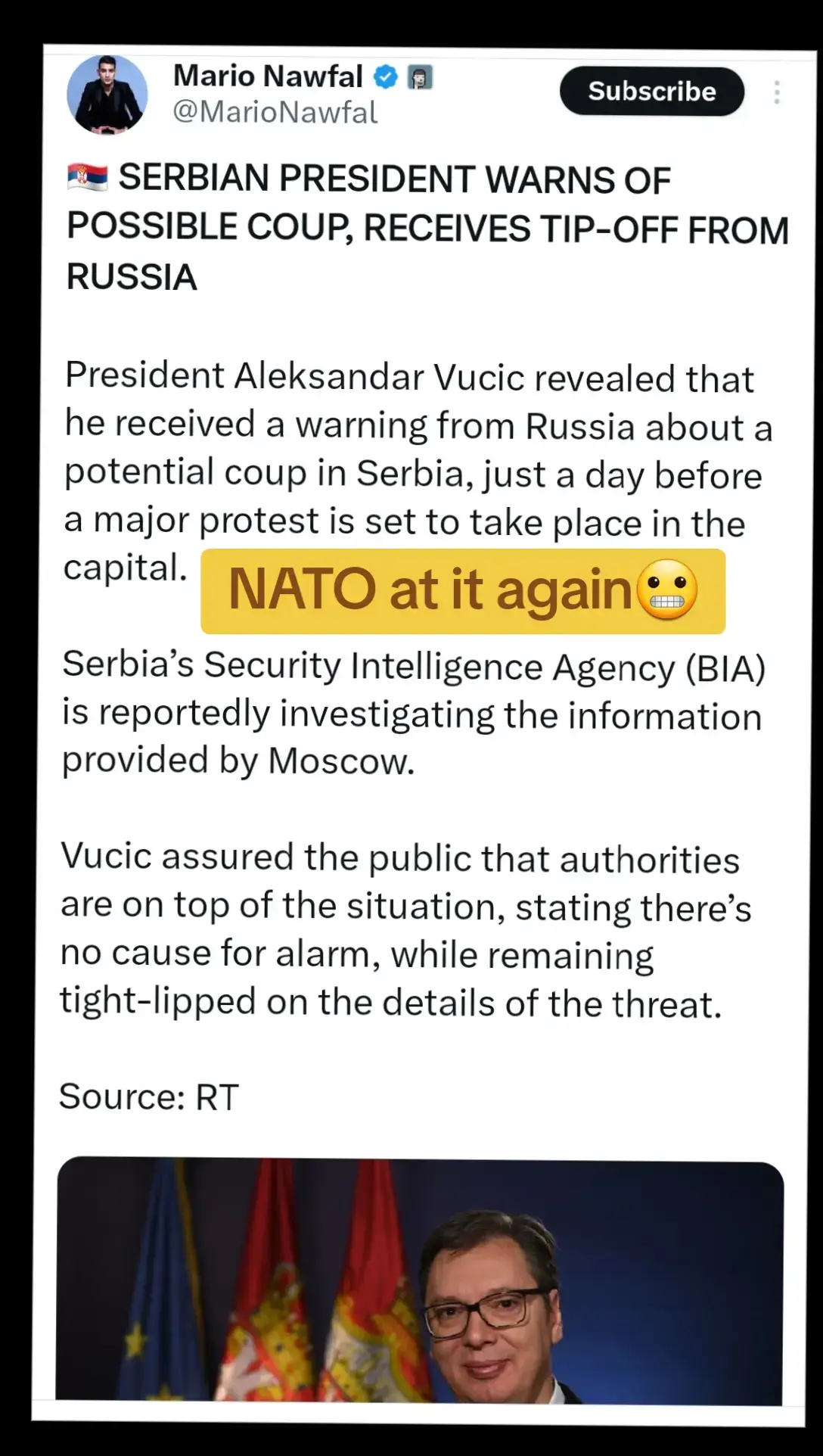 #serbia #nato #russia #economicfreedominourlifetime #corruptioninsouthafrica #neocolonialism 