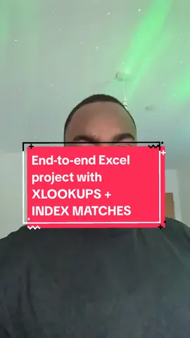 Here's an end-to-end Excel data project that includes XLOOKUPS and INDEX MATCHES by Mo Chen  #dataanalytics #datascience #dataengineering #techtok 