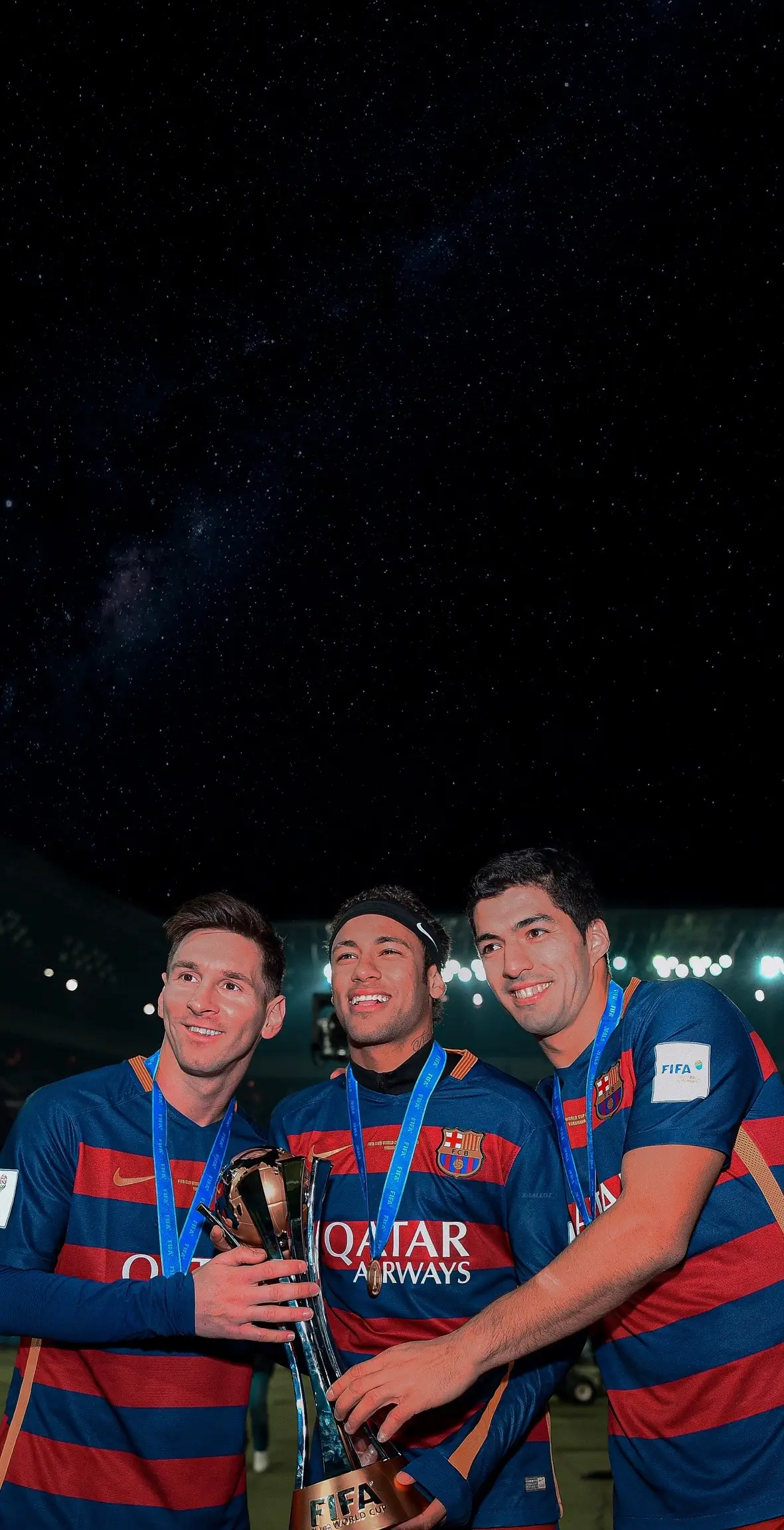 Best 4k Wallpapers ~MSN❤️💙~ #4kwallpaper #barcellona #messi #neymar #suarez #msn 