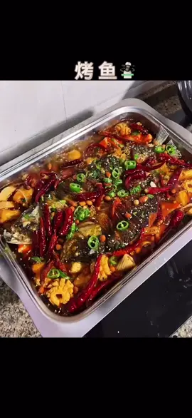 烤鱼 #烤鱼 #美食教程 #舌尖上的美食 #cooking #Recipe #foodtiktok #mukbang #fyp 