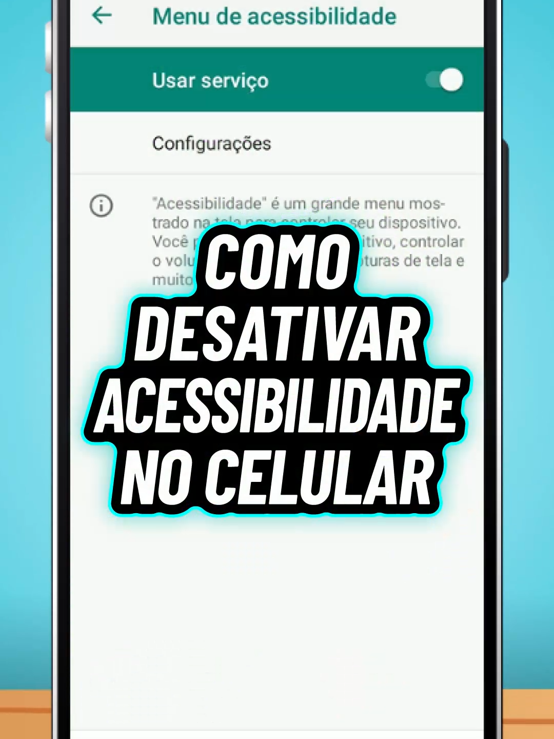 Como DESATIVAR A ACESSIBILIDADE do Celular Motorola, Samsung, Xiaomi #acessibilidade #comodesativaracessibilidadedocelular #celular #celulares #celulares2023 #smartphone #smartphones #smartphonetricks #tutorial #tutoriais #tutorials #tutoriales #dica #dicas #dicas_utilidades #AprendeEnTikTok #AprendeConTikTok #aprendanotiktok #aprende #aprenda #aprender #tecnologia #android #iphone #iphonetricks #androidtricks #ios #samsung #apple #applewatch #app #apps #appstore #tiktok #tiktoknews #tiktokviral #viral #viralvideo #viraltiktok #viral_video #viralvideos #reel #reels #reelsinstagram #reels__tiktok #reelsvideo #reelsviral #reelsfb #reelstiktok #instagram #instagramstories #instagramreels #facebook #facebookreels #facebookmarketplace