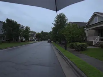 walking in the rain #fyp #nature 