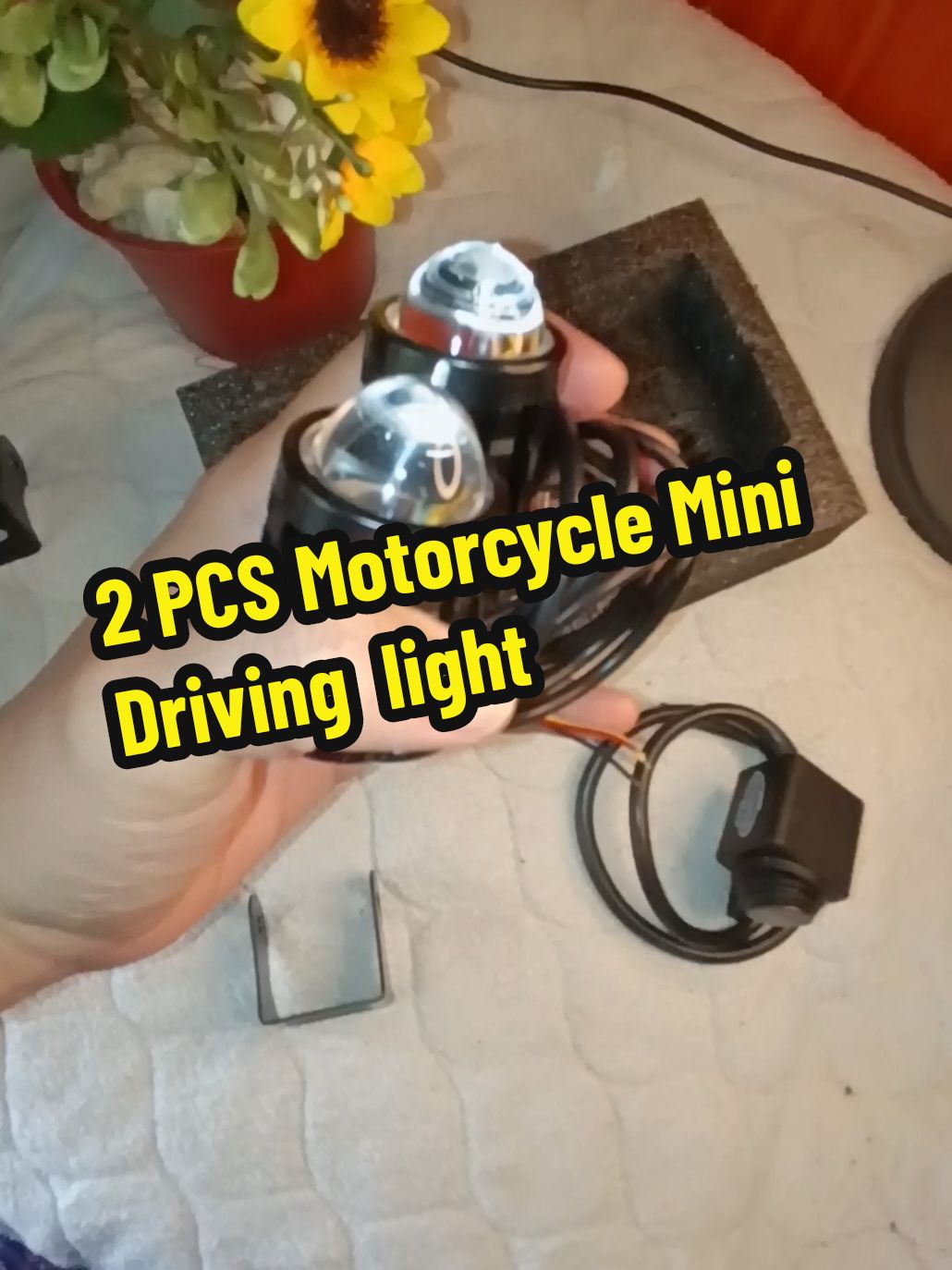 2 PCS Motorcycle Mini Driving light  #drivinglight  #driving  #lighter  #light  #driver 