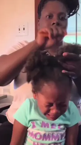 POV: Your little client crying even you are not touching her🤣 #meme #nationaldaughtersday #familyguy #happyday #happyfamily #familytime #school #hairstyle #hairstyles #tutorial #funny #funnyvideos #funnyvideo #laugh #cute #kid #happy 