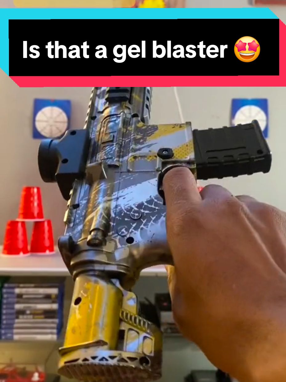 Best birthday gift ever 🤩 #viral #fyp #gelblaster #toygun #giftideas #tiktokshop 