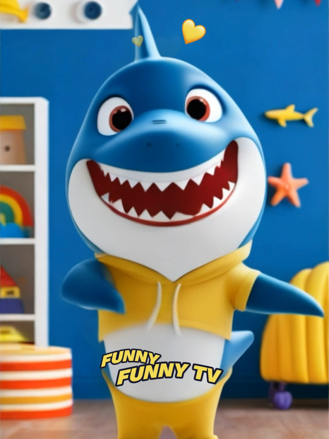 Happy day with funny baby shark dance @kids.dance.tv #kids #babyshark #kidssong #kidsoftiktok #babysharkchallenge #funnykids #funnydance #shark #sharkdance #cuteshark #fyp #forkids #foryou #funnyfunnytv