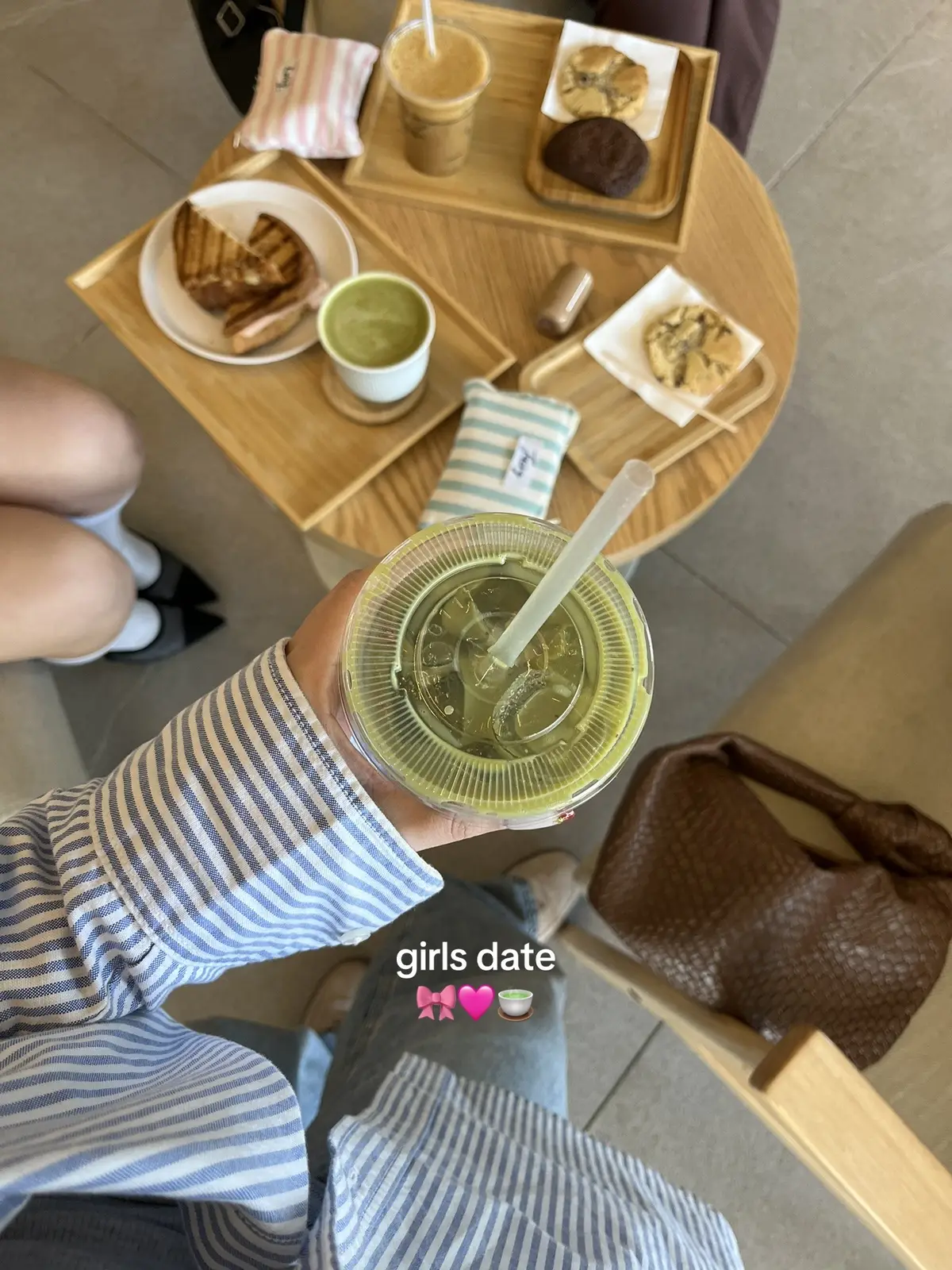 que nunca me falte el strawberry matcha 🍵🍓🎀 #girls 