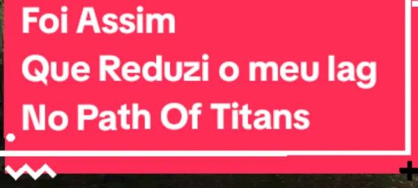 Como Eu Reduzi o meu lag do Path Of Titans Mobile. #pathoftitans #sobrevivencia #mundo #mmo #sobrevivencia #dinossauros 