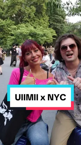 New Yorkers react to the UiiMii suitcase deal! #nyc #washingtonsquarepark #newyork #savings #finance #travel #foryou #viral #fyp #savingmoney @Owen @Mikey #tiktokshop #suga #trending 