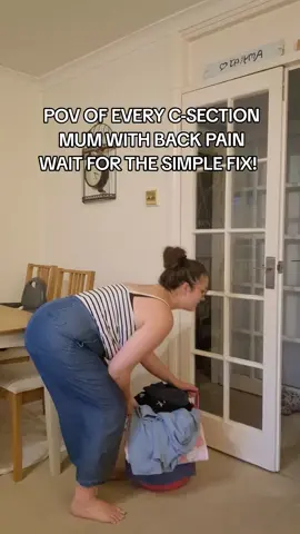Back pain is a horrible thing to live with!! but, honestly there is more often than not a simple cause which needs a simple fix. for c-section mums this can literally be the scar itself needing release but add that with core engagement and body mobilisation (and here's a secret tip 🙊; stress regulation) you will NEVER need to worry about back pain again!  send me a DM and I'll send you the link to my upcoming FREE fix your back pain masterclass. #csectionmum #csectionmom #csectionrecoverytips #csection #csectionhealing #postnatalrehab #backpain #mumsoftiktok 