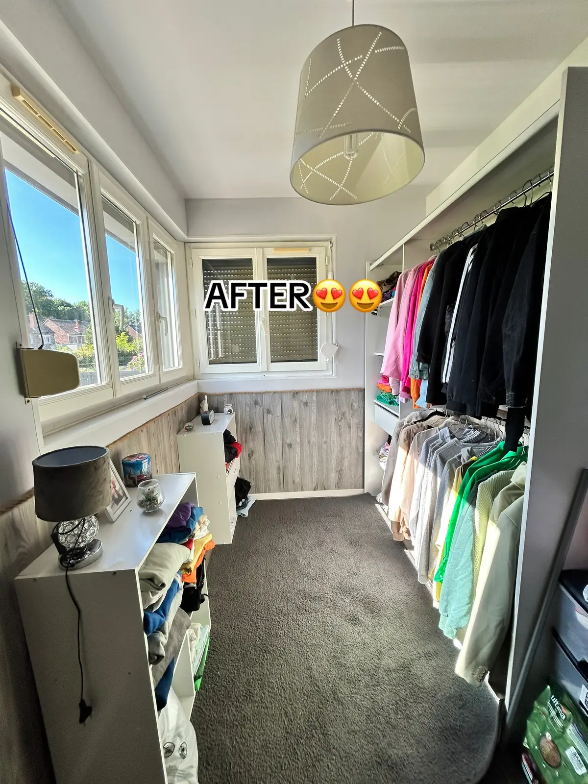 #beforeandafter #dressing #RoomTour 