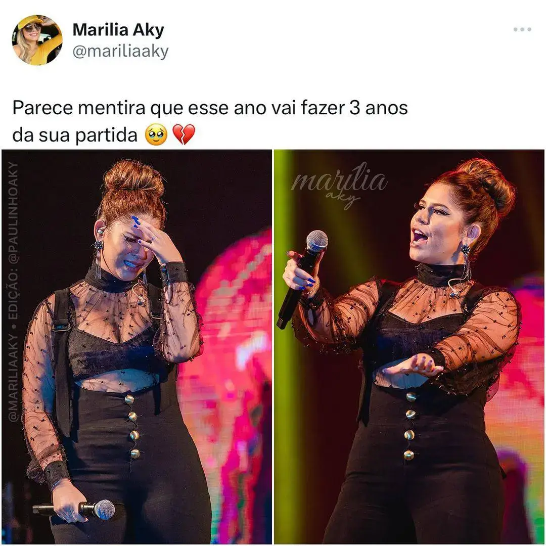 Quase 3 anos sem vc Marília🥹 #mariliamendonça 