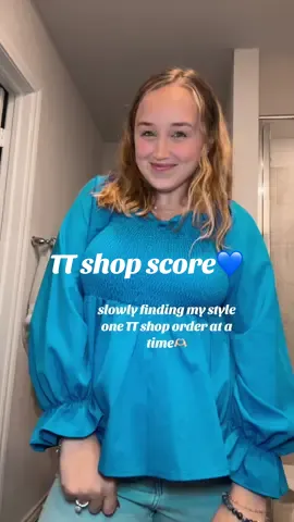 I initially wasn't a fan of this but it's grown on me🥹💙 #fashion #ttshop #MomsofTikTok 