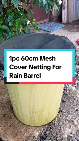 Mesh Cover Netting For Rain Barrel! Perfect pang protection sa fall leaves and different insects. Get yours Now! 👉🛍️ #meshcover #freesample #rainbarrel #affiliate #trending #millionviews #CapCut #foryou #HadaLaboRayaGlow 