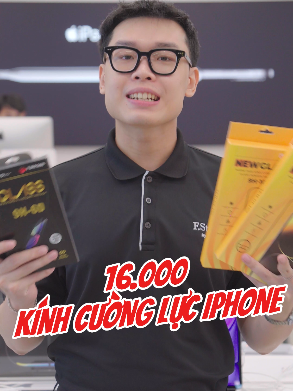 Duy nhất ngày 16/08: FPT Shop và F.Studio by FPT tặng miễn phí 16.000 kính cường lực iPhone. Chuẩn bị 