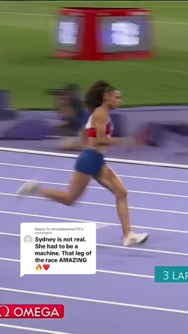 Replying to @nevadawalker25 Sydney McLaughlin-Levrone’s leg of the women’s 4x400m relay is EPIC. 🔥 #ParisOlympics #trackandfield #olympics #usa #teamusa #relay 