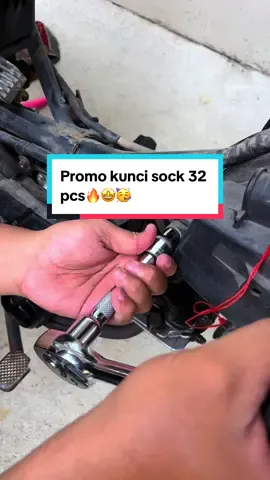 Promo kunci sock 32 pcs #hobbyhippo#peralatanbengkel#kuncisocket#tiktoklifestylesale#fyp #hakanlatopsektir 