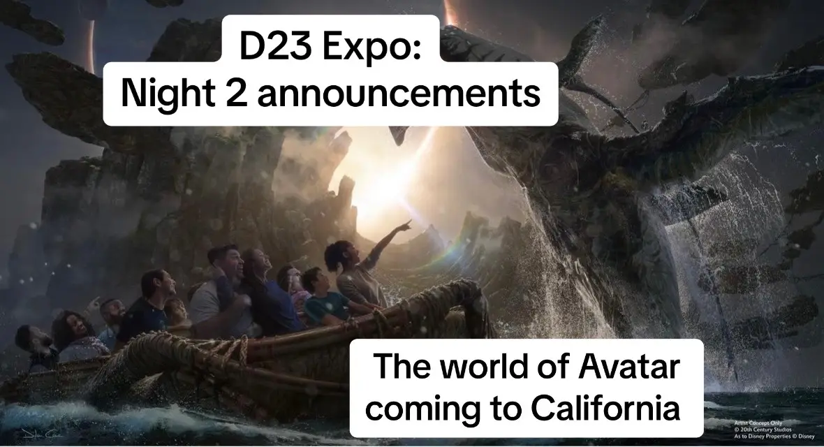Scroll to the end for the most exciting announcement of the night! @Disney D23 @Disney Parks @Disney Style #d23expo #d23 #d23creators 